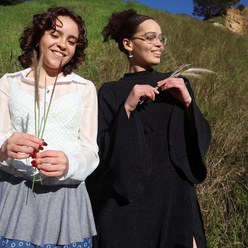 Handmade Two Piece Shweshwe Dress & Bustier for Ginger Mary